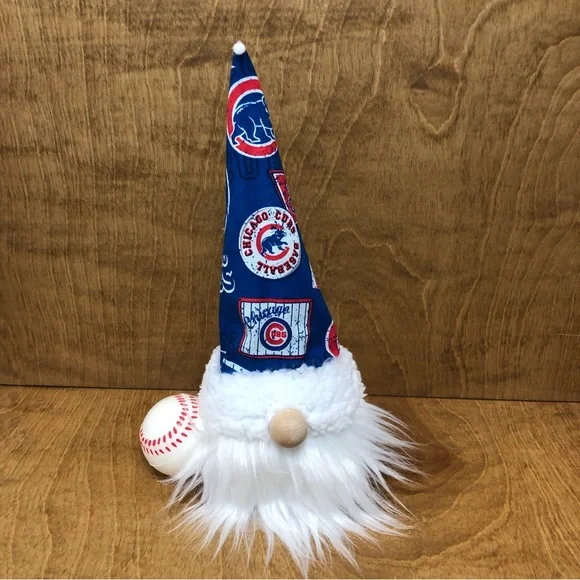Cubs Baseball Gnome MLB Chicago Sports Fan Ball Sunglasses Bear Gift Team Retro - Picture 4 of 6